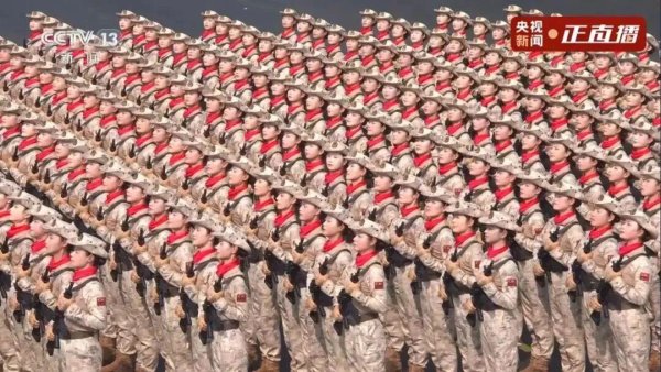 金赢中心 首次参加“九三大阅兵”的女民兵方队来自哪里？